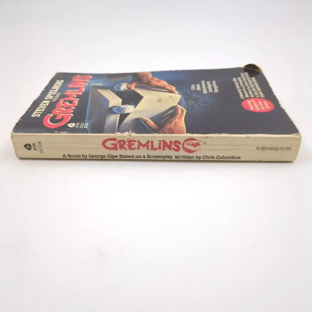 Steven Spielberg Presents Gremlins Novel George Gipe 1984 Movie Tie-in Paperback